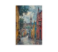 Watercolor Cork Ireland Painting, County Cork Poster 20x30inch(50x75cm)