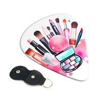 Watercolor Cosmetic Guitar Picks 6-Pack - Pick Set (0.46mm / 0.71mm / 0.96mm) Suitable For Guitar And Ukulele Playing