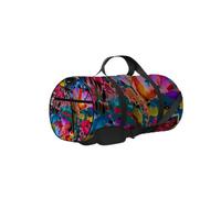 Watercolor Creative Seamless Pattern Beautiful Bright Sports Bag Tote Bag Waterproof Gym Bag with Shoulder Strap Zipper 2 Side Pockets for Men and Women, Travel and Storage Shoulder Bag.