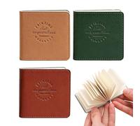 Watercolor Diary - 3 Piece 5x5Cm Hardcover Paper Pad, Pocket Watercolor Notebook For Drawing - Portable Watercolor Sketchbook Combines Functional Journaling Sketching Travel School Kids Adults Teen
