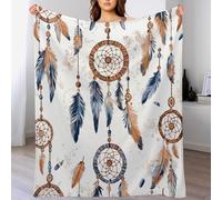 Watercolor Dream Catcher Bohemian Native American Sofa Throws Luxury Couch Throws Fuzzy Throw For Office Living Rooms Home Decor L