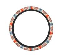 Watercolor Dreamcatcher Art Pattern Steering Wheel Cover