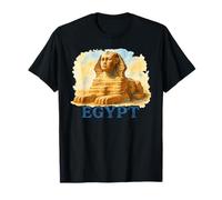 Watercolor Egyptian Sphinx Travel Egypt Souvenir T-Shirt