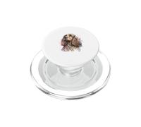 Watercolor English Cocker Spaniel Canine Pet Dog Lover PopSockets PopGrip for MagSafe