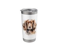 Watercolor English Springer Spaniel Stainless Steel Insulated Tumbler
