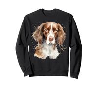 Watercolor English Springer Spaniel Sweatshirt