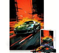 Watercolor Fast Waves Adult Jigsaw Puzzle1000 Pieces Memory Ability Relaxed Leisure Secure Join Warm Xmas Gift (38x52cm)