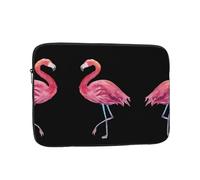 Watercolor Flamingos Patterned laptop sleeve ï¼Œ15 inch suitable for laptops, tablets, etc