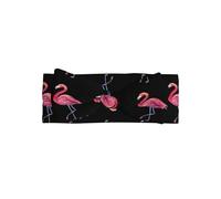 Watercolor Flamingos Printed bow headband, a fashionable turban headband with elasticity, suitable for newborns and infants
