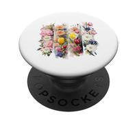 Watercolor Floral Arrangement Botanical Blooms PopSockets Adhesive PopGrip