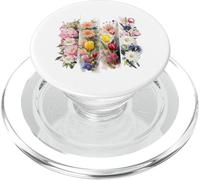 Watercolor Floral Arrangement Botanical Blooms PopSockets PopGrip for MagSafe