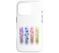 Watercolor Floral Bouquet Wildflower Garden Art Case for iPhone 16 Pro