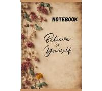 Watercolor Floral Notebook: Pretty Flower Journal for Writing, Notes, Gratitude & Goal Setting - Lined Diary for School, Work & Personal Use