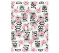 Watercolor Flower Pink Baby Car Seat Cover, Open-Side Access