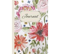 Watercolor Flowers: Lined Journal: A 6x9 Lined Notebook for Everyday Reflections, Notes & Creative Writing