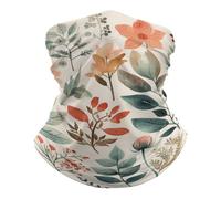 Watercolor Flowers Neck Gaiter UPF 50+ Sun Protection Face Mask Elastic Balaclavas Bandana Cooling Face Cover Scarf Cycling Neck Warmer Breathable Headwear for Men Women, Style, One Size, Style, One
