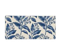 Watercolor Forget Print Mouse Pad Large Mouse Pad for Desk, Non-Slip Gaming Mousepad 16x35.5in