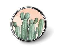 Watercolor Green Backpack Pin Cute Brooch Decoration Brooches for Women Mens Lapel Pins for Suits Fashion Button Badges for Hat Backpacks Purses Jackets Shirt Suit Lapels-Circular