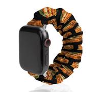 Watercolor Italian Lasagna Funny Stretch Bands Compatible with IWatch Replacement Smart Watch Strap