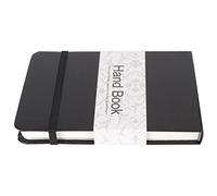 Watercolor Journal with Insert Pocket, 24 Sheets, Non Fading Sketchbook, Hard PU Leather Cover, Compact Size, Easy to Open, for Outdoor Travel