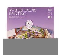 Watercolor Kit - Beginner Artist Activity, Creative Painting Lesson Book, Self Guided Art Instruction, Complete 12 Color Paint Palette, Quality Brush Set Included, Artistic Workbook Pages