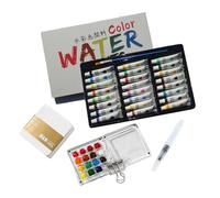 Watercolor Kit - Water Color Art Kit,Portable Professional Art Supplies for Outdoor Beginners, Artists, Amateurs Hobbyists