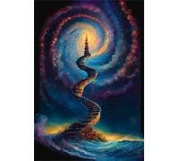 Watercolor Landscape Jigsaw Puzzles for Adults 500 Pieces Educational Toys Challenging Game 500 Piece Puzzles for Adults for The Whole for Women Gifts for Men