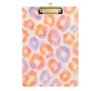 Watercolor Leopard Print Wallpaper for Classroom Waterproof Football Softball Coach Size 9x12