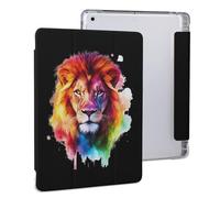 Watercolor Lion Compatible with iPad Pro 2020/iPad 2020/2020 Air 4/Pro 2021 Protective Case