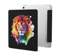 Watercolor Lion Compatible with iPad Pro 2020/iPad 2020/2020 Air 4/Pro 2021 Protective Case
