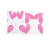 Watercolor Love 12x18 Inch Oil-Resistant Heat-Insulating Placemat Set – 6-Pack For Home, Hotel & Banquet Table Decor – Durable Polyester Fabric With Custom Diy Print Design