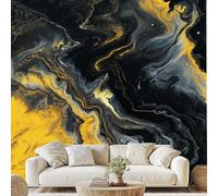 Watercolor Marble Photo Wall Paper,Fluid Art Wallpaper, 350x270 cm, Abstract Mural, Non-Woven Peel and Stick Paper for Adults Kids Kitchen Bedroom Poster zo148a