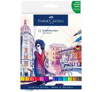 Watercolor Marker Goldfaber Aqua 12 Pcs Top Quality