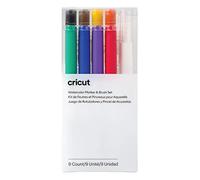 Cricut Watercolour Marker and Brush Set, Pack of 9