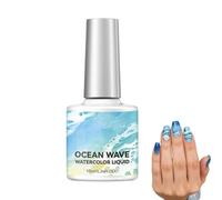 Watercolor Nail Gel Semi-Transparent Wave Spreading 10ml