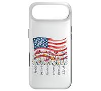 Watercolor National Flag Wildflowers Free Brave Case for iPhone Air