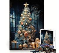 Watercolor Noel 1000 Piece Teenager Puzzles Logic Ability Peaceful Recreation Crisp Edges Memorable Gift (50x75cm)