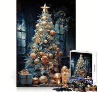 Watercolor Noel 1000 Pieces Puzzles for Teenagers Memory Training Peaceful Escape Flawless Cut Winter Gift (38x26cm)