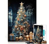 Watercolor Noel Adults 1000 Pieces Puzzle Mind Training Fun Burr Free Clean Cut Pieces Heartwarming Gathering Activity (38x52cm)
