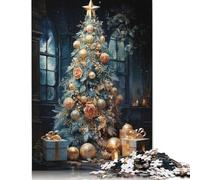 Watercolor Noel Puzzle Challenging And Brainteasing Premium Cardboard Jigsaw Puzzle for Adults Teen 1000pcs (75x50cm)