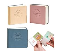 Watercolor Notebook 3-Piece 5x5cm Paper Pad | Pocket Water Color Notebook for Drawing for Art Class Travel School Drawing Sketching Kids Adults Teens Artists (B)