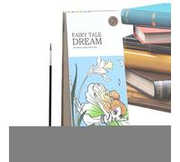 Watercolor Pad | Child Colouring Sketchbook - Portable Drawing Paper Sketchbook for Home Outdoor Beginners Watercolor Painting Projects