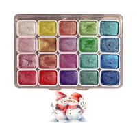 Watercolor paint for -water set for artists, 20 colors watercolor shiny in a portable color color for beginners, sign lovers and artists