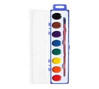 Watercolor Paint Set Kids 8 Colors Washable Portable Paints Set