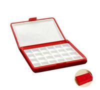Watercolor Paint Storage Case 12 Well 24 Well Folding Box Mixing Tray For Watercolour Oil Acrylics Paints Student Paint Organizers