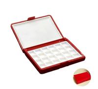 Watercolor Paint Storage Case 12 Well 24 Well Folding Box Mixing Tray For Watercolour Oil Acrylics Paints Student Paint Organizers