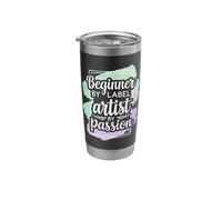 Watercolor Painting Beginners Creative Hobby Artistic Basics Stainless Steel Insulated Tumbler