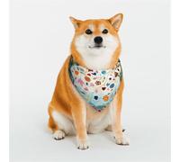 Watercolor Painting Landscape Pet Scarf Stylish Triangle Bid Scarf Bandana Pet Accessory,Washable Pet Kerchief for Girl Boy Dogs or Cats Medium