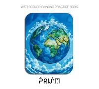 Watercolor Painting Practice Book: Prism: A Geometric Watercolor Journey into Faceted Color and Form