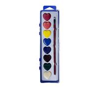 watercolor painting set valentines day watercolor painting set heart shape watercolor painting palette kit watercolor art painting palette kits unique craft painting kits heart shape